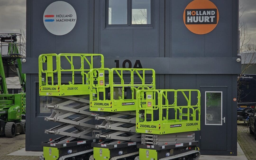 Nieuw! Elektrische rupshoogwerker